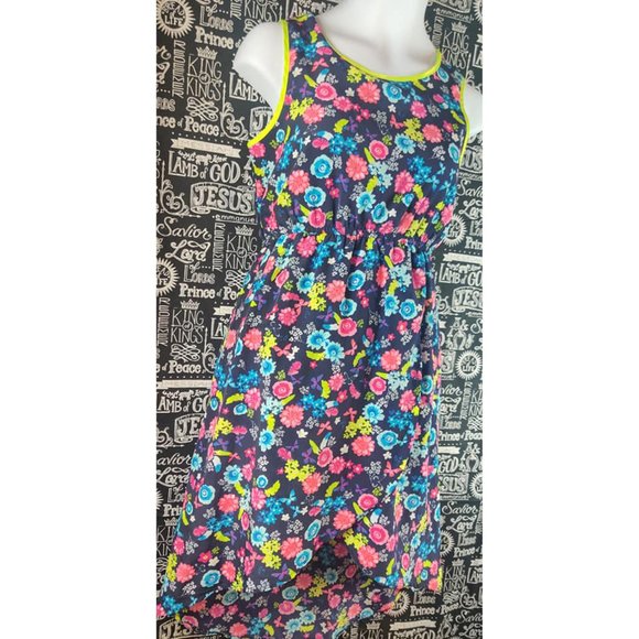 1989 place High Low Floral Dress Sz 8 - Picture 2 of 6